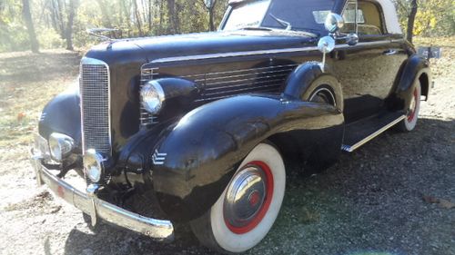Picture of 1937 LaSalle Dual Side Mount/Rumble Seat Convertible - For Sale