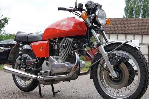 LAVERDA SF2 1974. GENUINE 7200 MILES FROM NEW!! SOLD