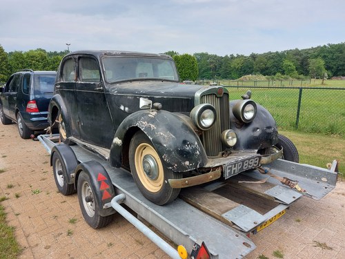 Lea Francis 14hp four light saloon 1946 for restoration SOLD
