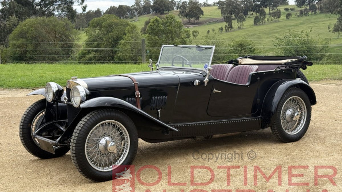 Leadrive 1928 Lea Francis Special Black Manual, 4 speed Right Hand Drive in ...