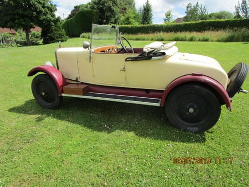 1926 Lea Francis J Type Tourer for auction Friday 12th July For Sale by Auction