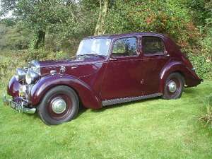 1947 Lea Francis 14hp Four Light Saloon For Sale (picture 1 of 6)