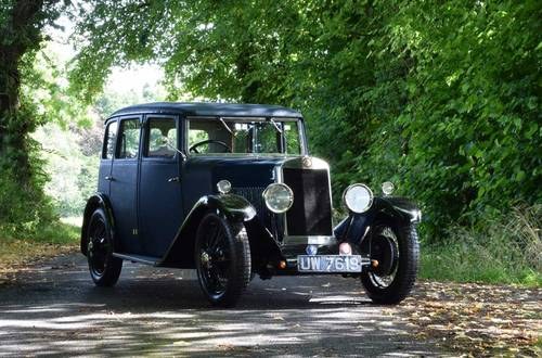 1928 W Type Saloon  SOLD