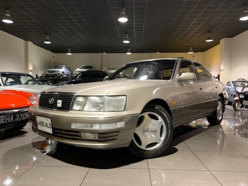 1993 LEXUS LS400 V8 WITH ONLY 44,518 MILES SOLD