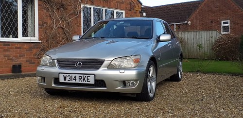 2000 Lexus IS200, just 70k, 2 owner, FSH, Manual, For Sale