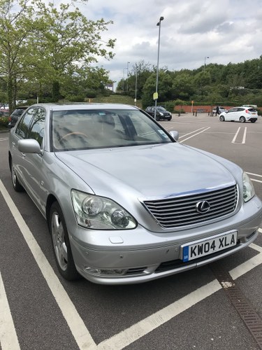 2004 Lexus LS430 Grey Leather FSH Facelift Silver  For Sale