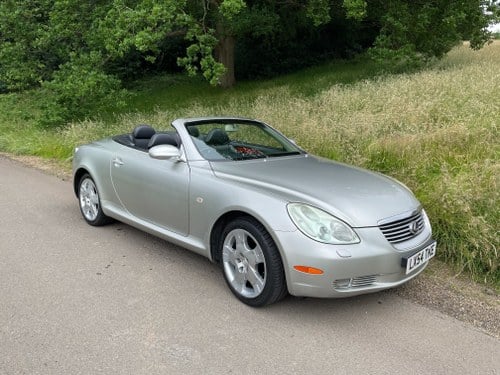 2004 Lexus SC 430 4.3 litre V8 Convertible For Sale