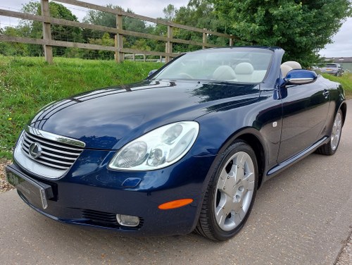 2003 Lexus SC430 Convertible with Low Mileage For Sale SOLD