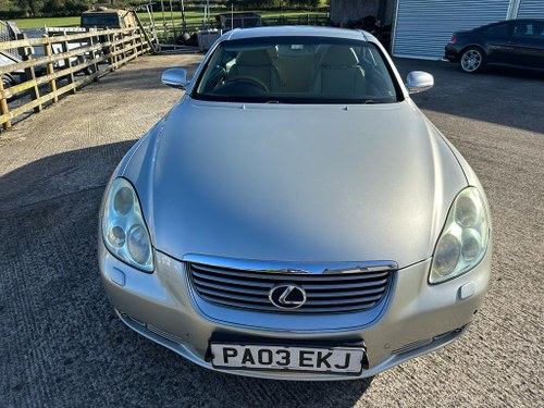 2003 Lexus Sc430 Auto