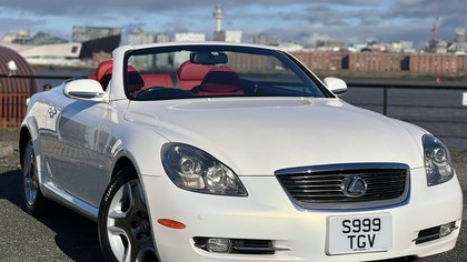 Lexus SC430 - Crystal White / Red Leather / RUST FREE!!
