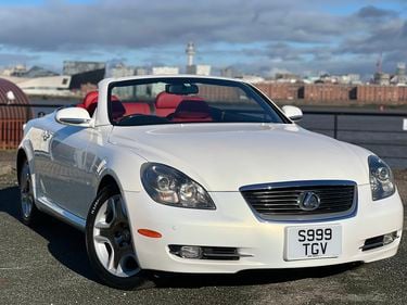 Lexus SC430 - Crystal White / Red Leather / RUST FREE!!