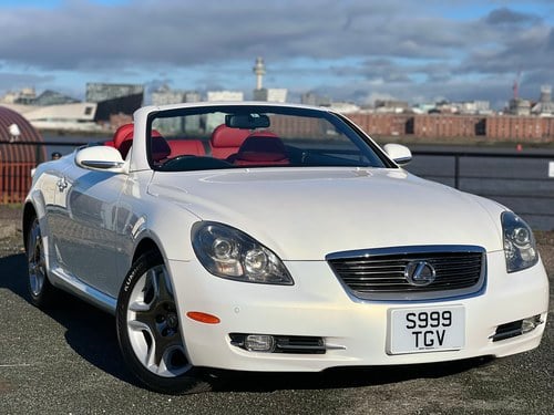 2006 Lexus SC430 - Crystal White / Red Leather / RUST FREE!! VENDIDO