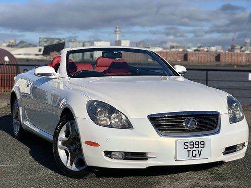 2006 Lexus SC430 - Crystal White / Red Leather / RUST FREE!! SOLD