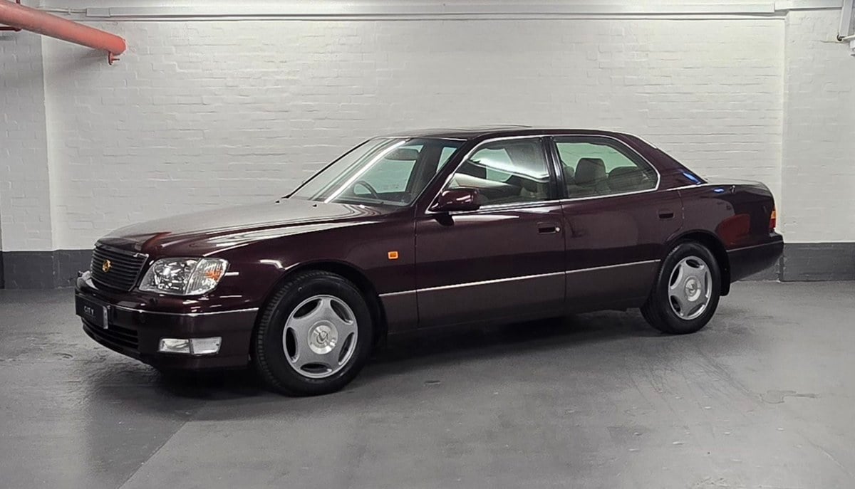 1999 Lexus LS Red Automatic, 5 speed Right Hand Drive in United Kingdom ...