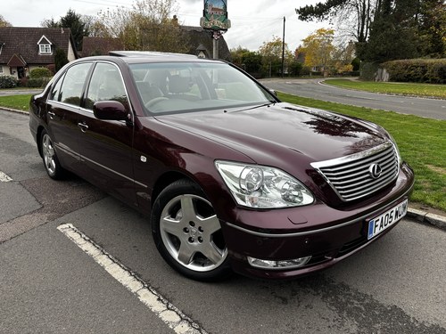 2005 LEXUS LS430 - FULL SERVICE HISTORY - LOW MILEAGE
