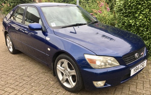 2001 Lexus iS 200 SE RS edition 6 cylinder 6speed FSH Excellent SOLD