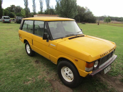1980 2 door Range Rover for restoration In vendita