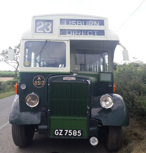 1947 Ex N.I.R.T.B And UTA Single Decker Leyland Bus In vendita