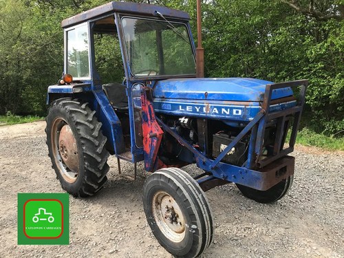 1971 LEYLAND 245 ALL WORKING PERKINS ENGINE TRACTOR SEE VID SOLD
