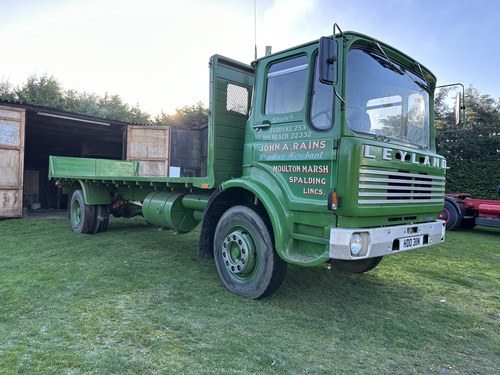 1975 LEYLAND Lynx diesel FLATBED LORRY For Sale by Auction
