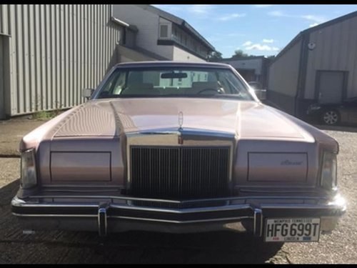 1979 Continental MkV - Barons Tuesday 17th July 2018 For Sale by Auction