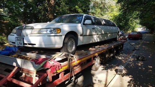 1998 Spares or repair Lhd limousine crown lincoln For Sale