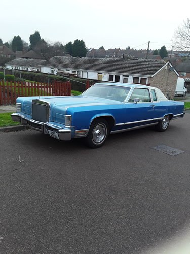 1978 Lincoln  continental town coupe For Sale