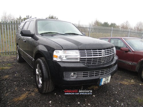 2007 LINCOLN NAVIGATOR 5.4 LITRE AUTO 4X4 WITH LPG SOLD