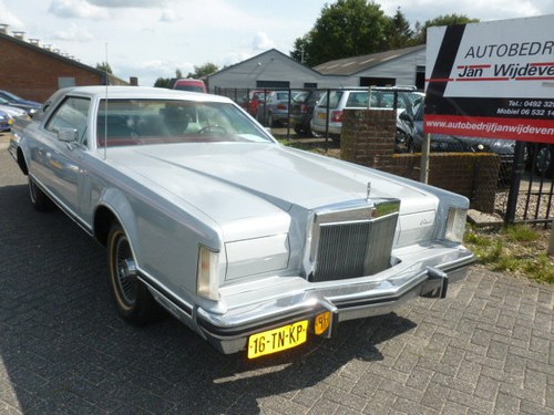 LINCOLN CONTINENTAL, 1978 For Sale by Auction