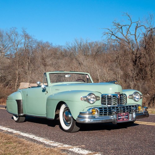 1947 Lincoln Continental Cabriolet = Rare 1 of 738 Blue $35. For Sale
