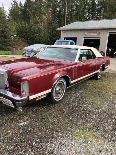 1978 Lincoln Continental Mark V For Sale by Auction