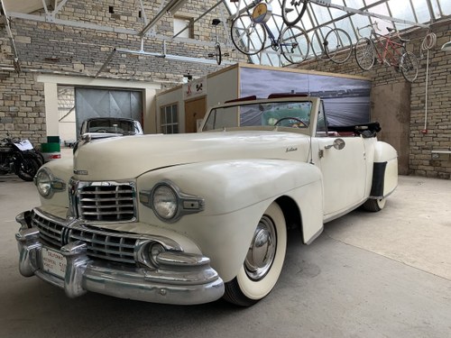 1948 Lincoln V12 Contiental Convertible For Sale