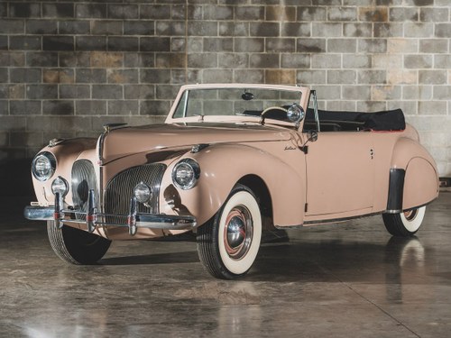 1941 Lot 126- Lincoln Continental Cabriolet For Sale by Auction