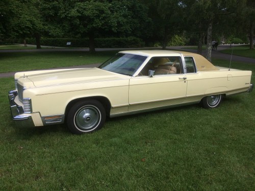 1976 Lincoln Continental Town Coupe For Sale