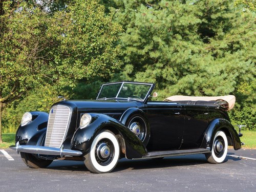 1937 Lincoln Model K Touring by Willoughby For Sale by Auction