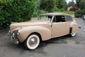 1941 Lincoln Continental Cabriolet Rare 1 of 400 made $49.95 For Sale