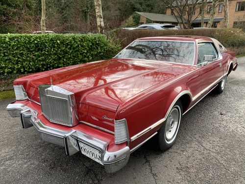 1975 LINCOLN CONTINENTAL  MKIV  VERSAILLES SOLD