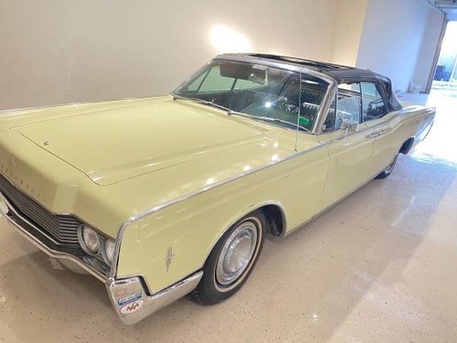 1966 Lincoln Continental Convertible Project Yellow  $19.5k For Sale