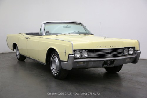 1966 Lincoln Convertible For Sale
