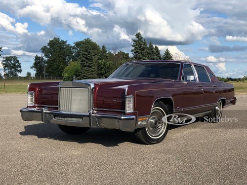 1979 Lincoln Continental Signature Series  For Sale by Auction