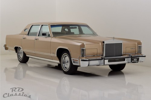 1979 Lincoln Continental 4D Town Sedan SOLD
