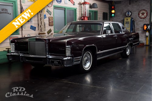 1978 Lincoln Continental Towncar SOLD