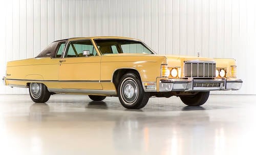1976 Lincoln Continental 2 Door Coupe For Sale