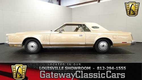 1979 Lincoln Continental Mark V #1520LOU For Sale