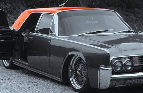 1962 bagged lincoln continental custom SOLD
