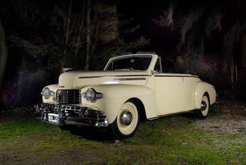 1946 LINCOLN ZEPHYR CONVERTIBLE like new !! SOLD
