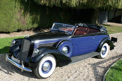 1938 Lincoln Model K Victoria Convertible DHC by Brunn. For Sale