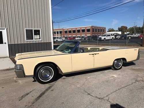 1965 Lincoln Continental 4DR Convertible SOLD