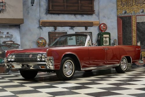1963 Lincoln Continental Convertible / Sehr Originaler Top  For Sale