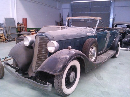 1932 LINCOLN KB V12 CONVERTIBLE In vendita